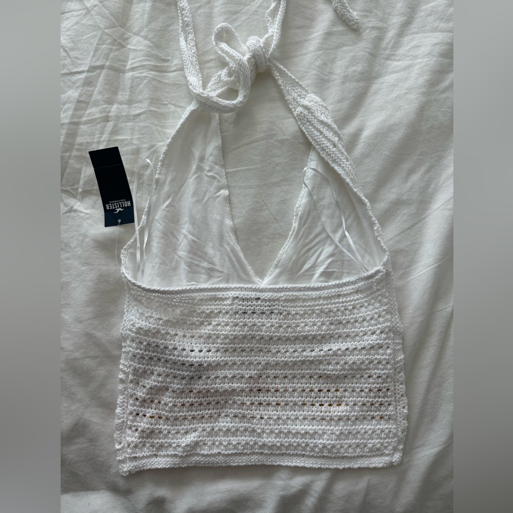 Crochet halter top